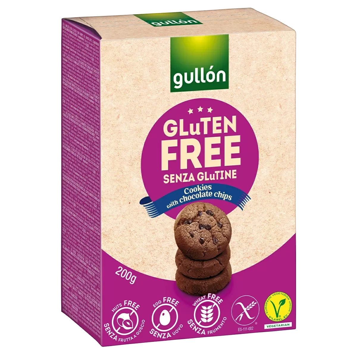 Gullon Choco Chip Glutenfri 200g