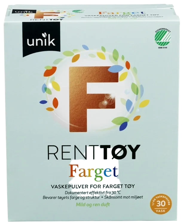Tøyvask Farget 1,1kg Unik