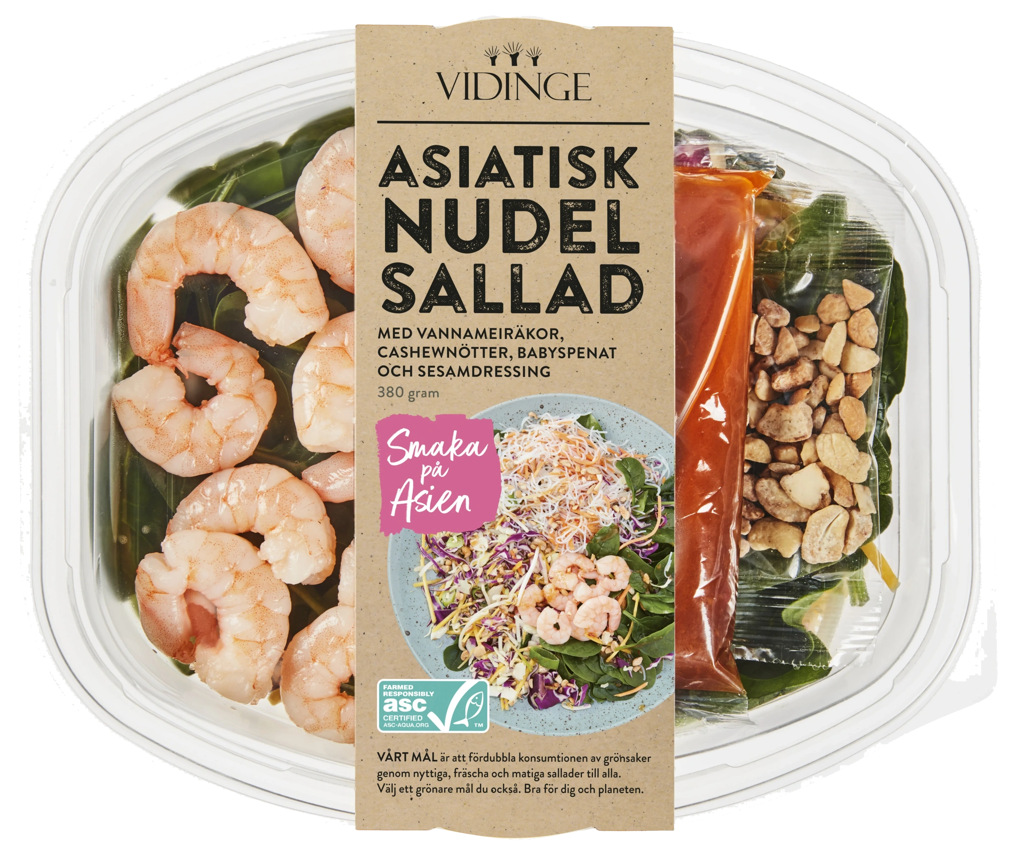 Asiatisk nudelsallad