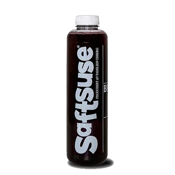 Saft M Bringebærsmak Sukkerfri 0,8l Saftsuse