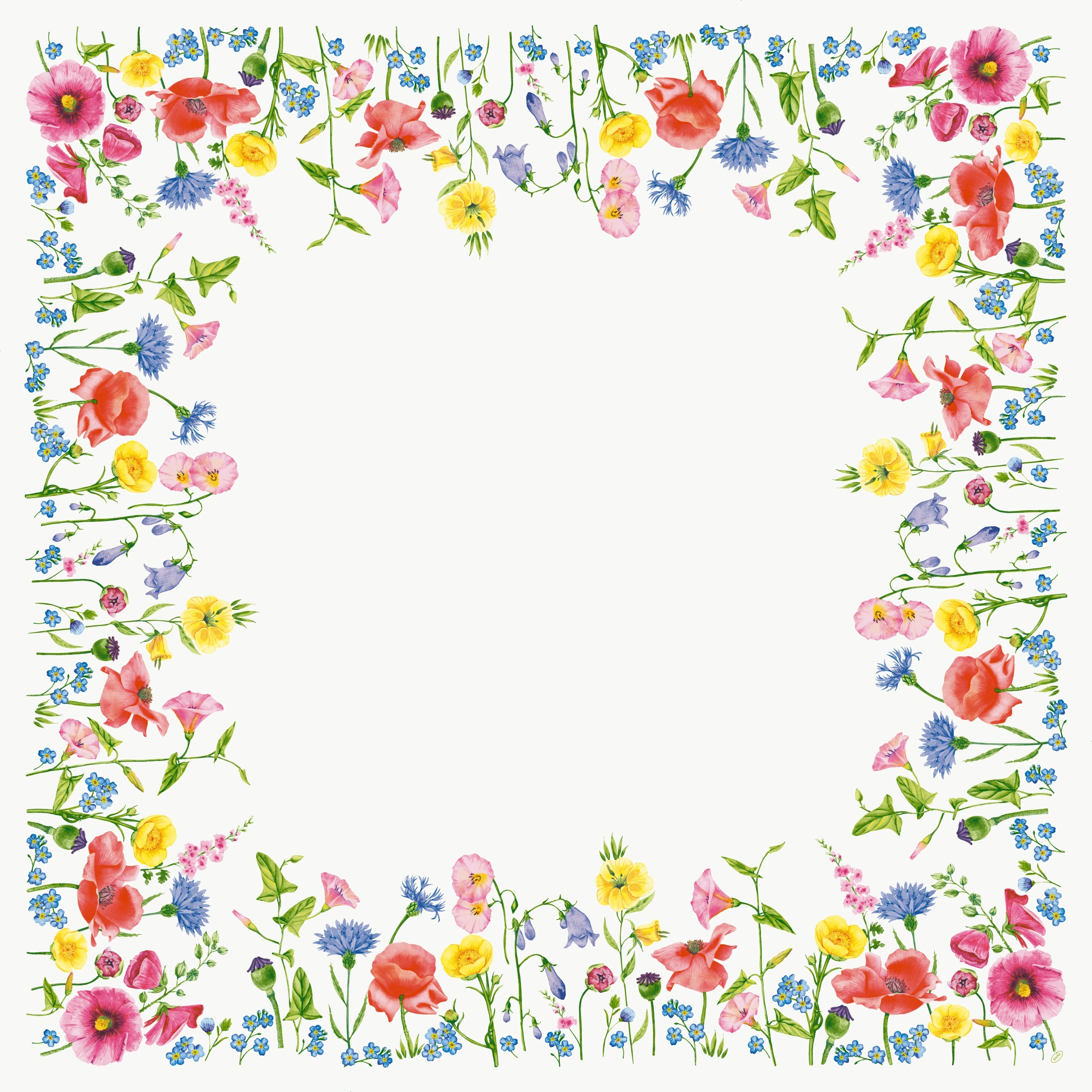 DUNI AS Snippduk Biodunicel 84x84cm Flowy Meadow