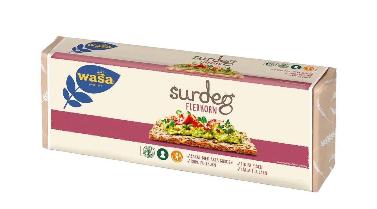 Knäckebröd Surdeg Flerkorn