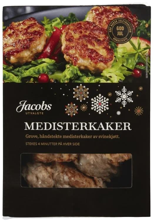 Medisterkaker Grove 500g Jacobs Utvalgte