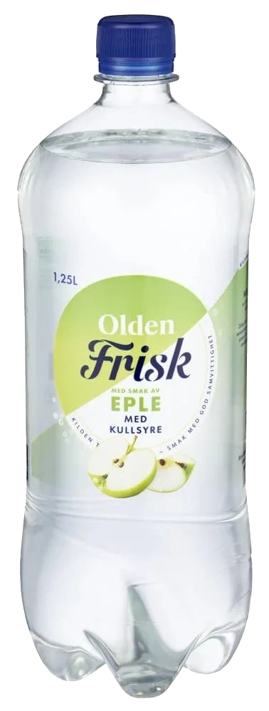 Olden Frisk Eple 1,25l flaske