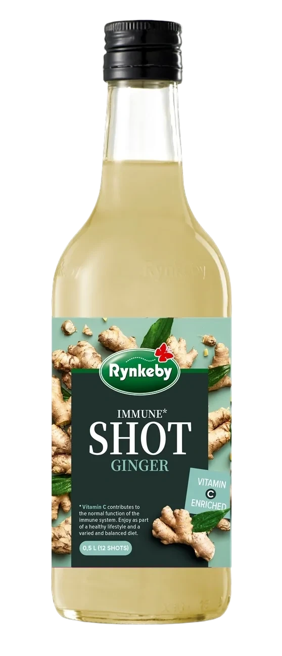 Rynkeby Ingefær Shot flaske