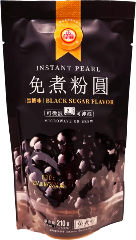 Wu Fu Yuan Tapiokaperler Brunt Sukker 250g