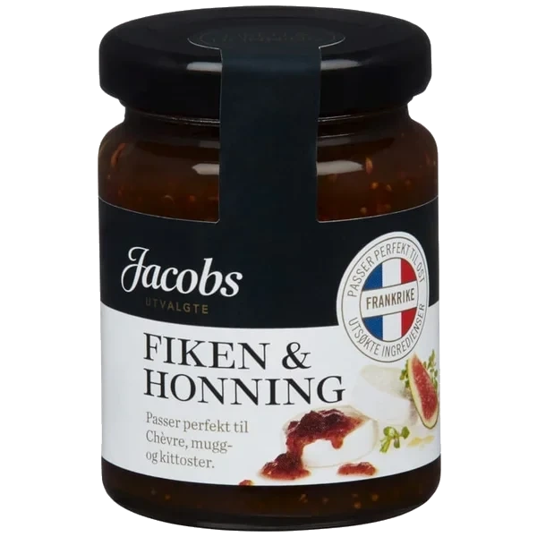 Syltetøy til Ost Fiken&honning 110g Jacobs