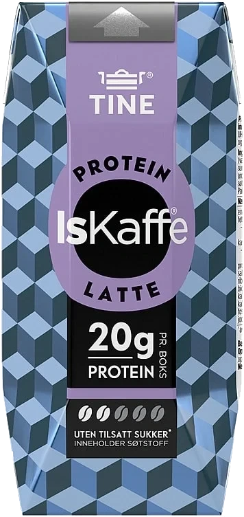 Iskaffe Latte Protein uten 330ml Tine