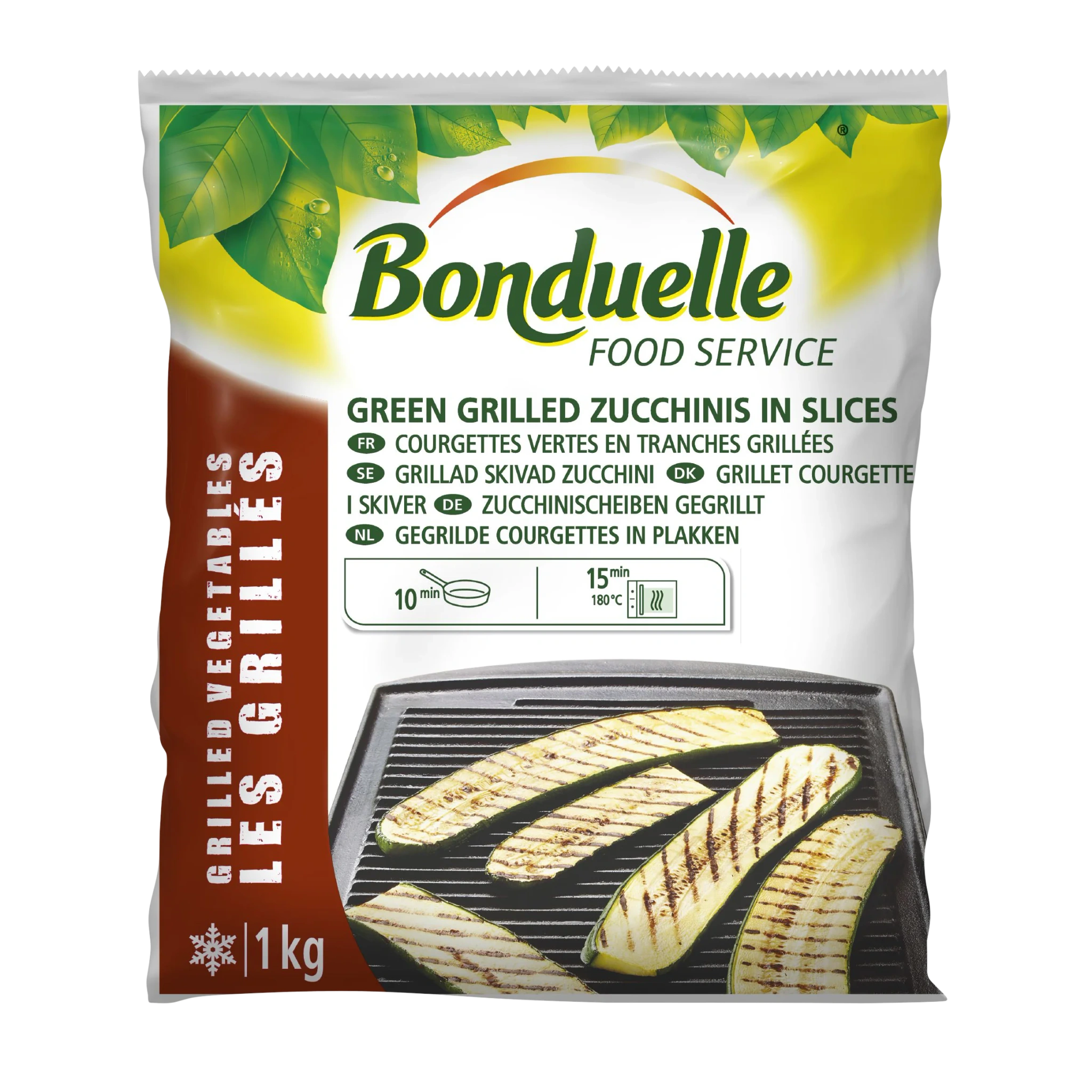Grillad Zucchini