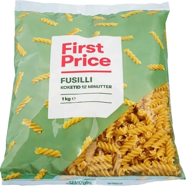 Pasta Fusilli 1kg First Price