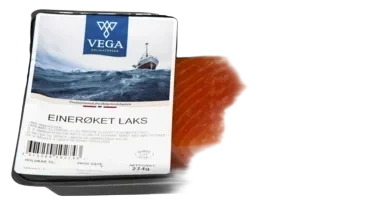 Einerrøket Laks stk Vak