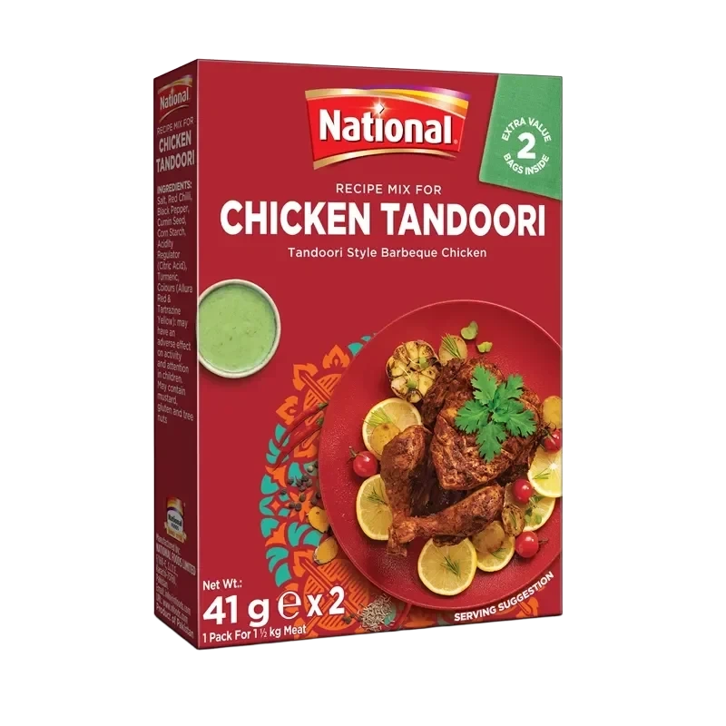 National Chicken Tandoori BBQ 82g