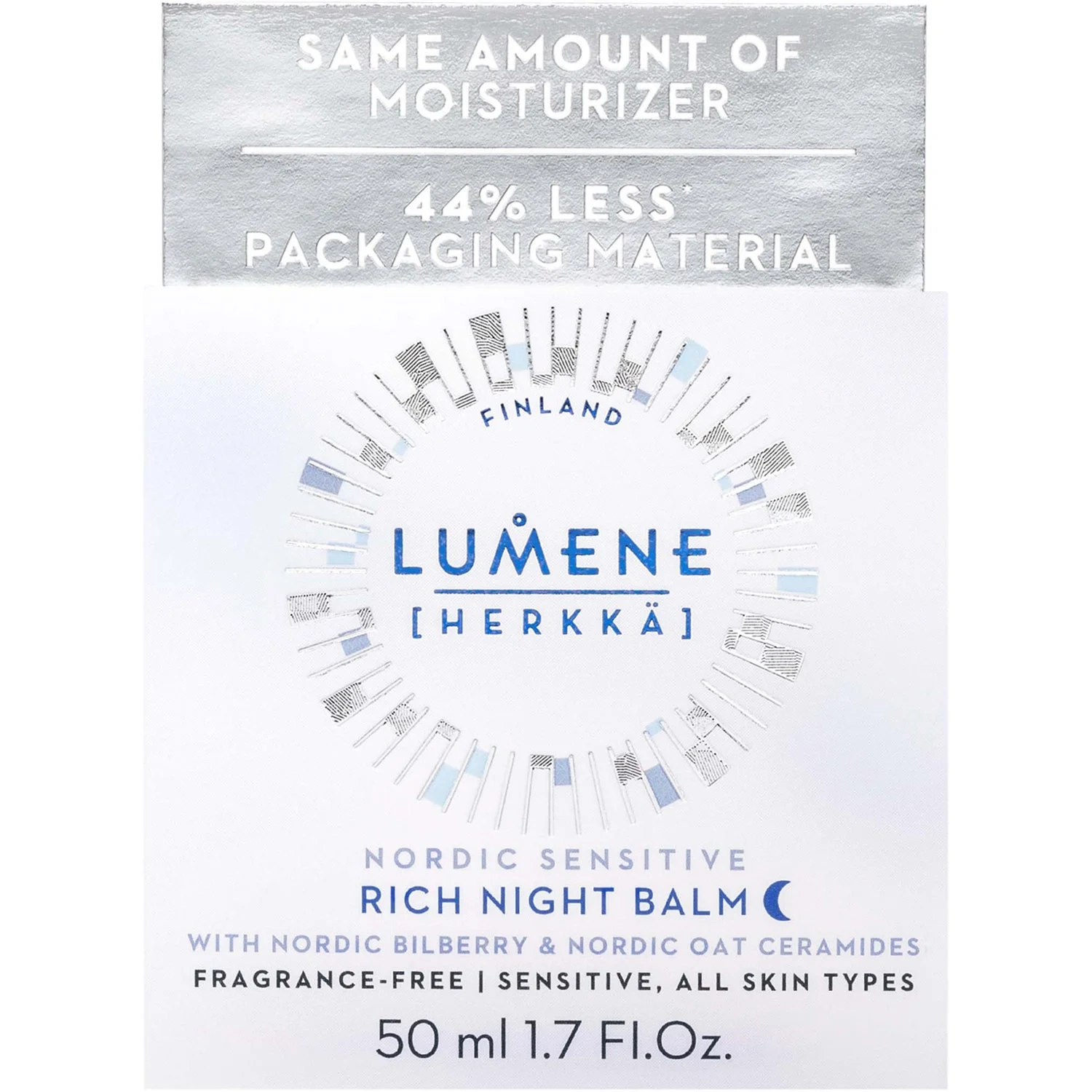 Lumene Nordic Sensitive Rich nattkrem balm 50 ml