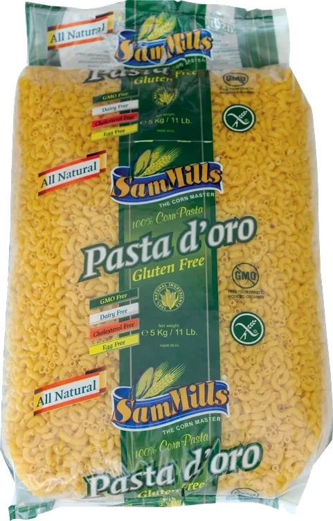 Pasta D'oro Maispasta Makaroni Glutenfri 2x5kg
