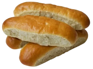 Den Gode Baker Pølsebrød Store Øko 4-pk