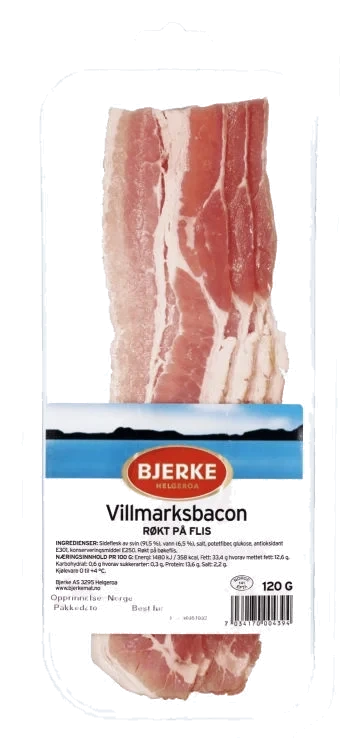 Villmarksbacon 120g Bjerke