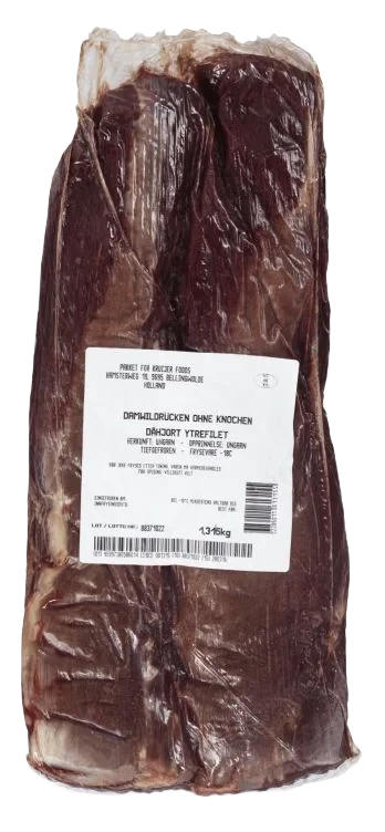 Dåhjort Ytrefilet Ca1,4kg