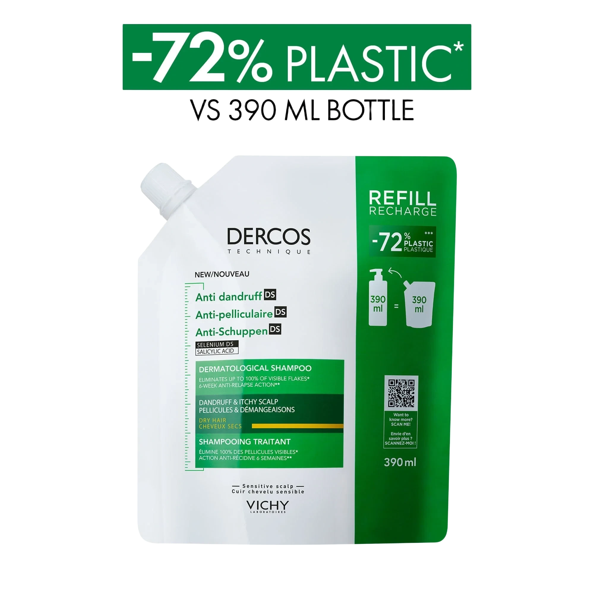 Anti-Dandruff Shampoo Dry Refill