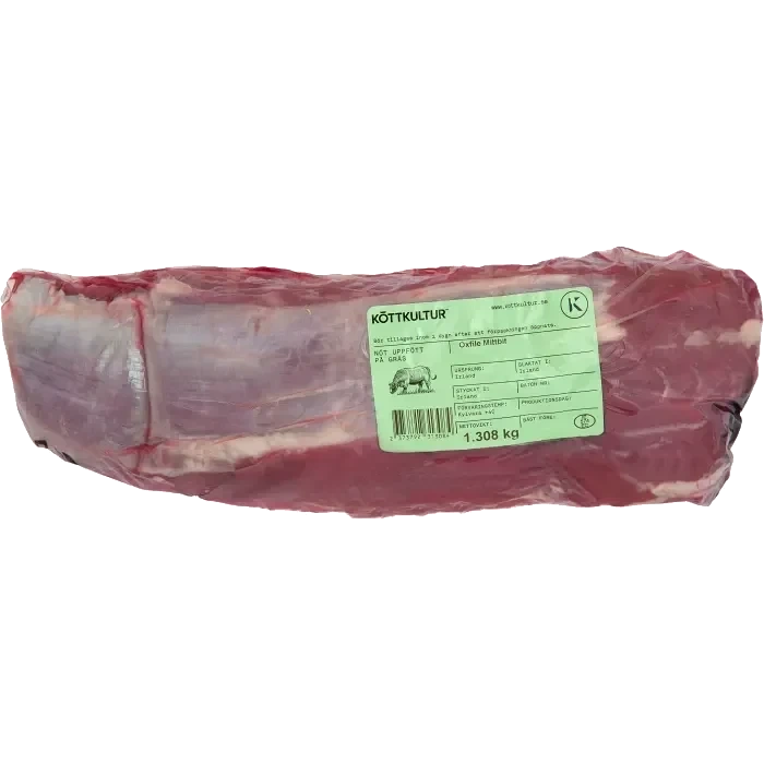 Oxfile Färsk Mittbit ca 1,3kg Köttkultur