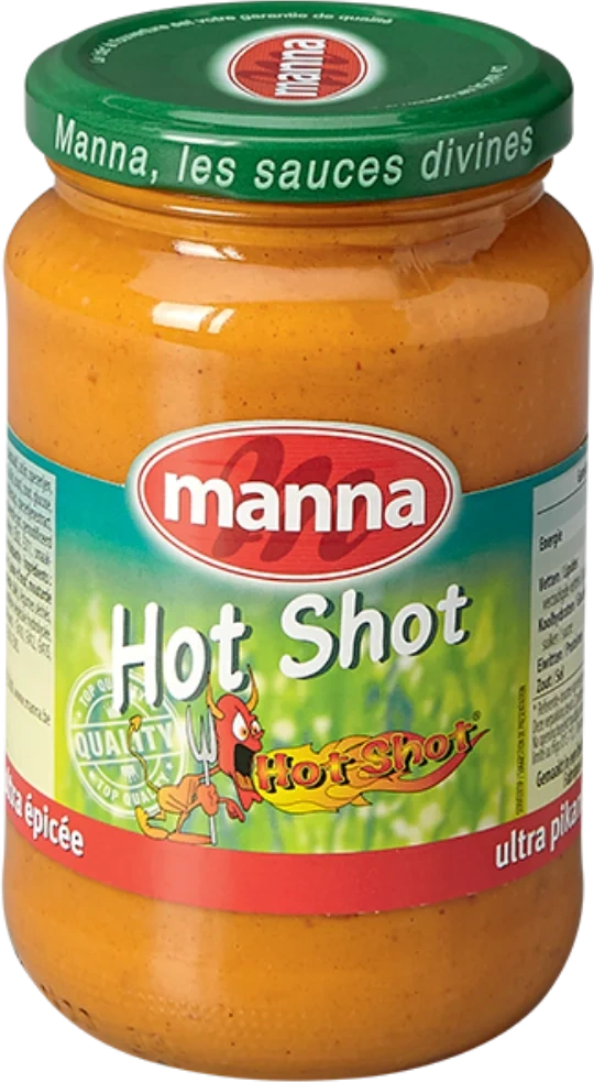 Manna Hot Shot Saus 340g