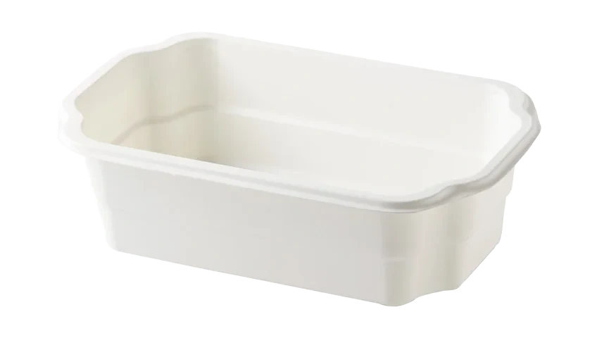 PP-Schale Take-away Weiß