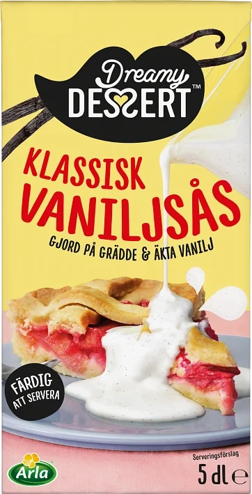 Klassisk vaniljsås