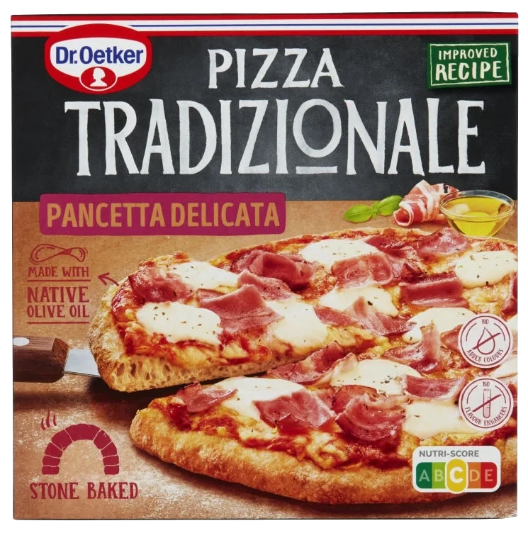 Tradizionale Pizza Panchetta Delicata 390g Dr.Oetker