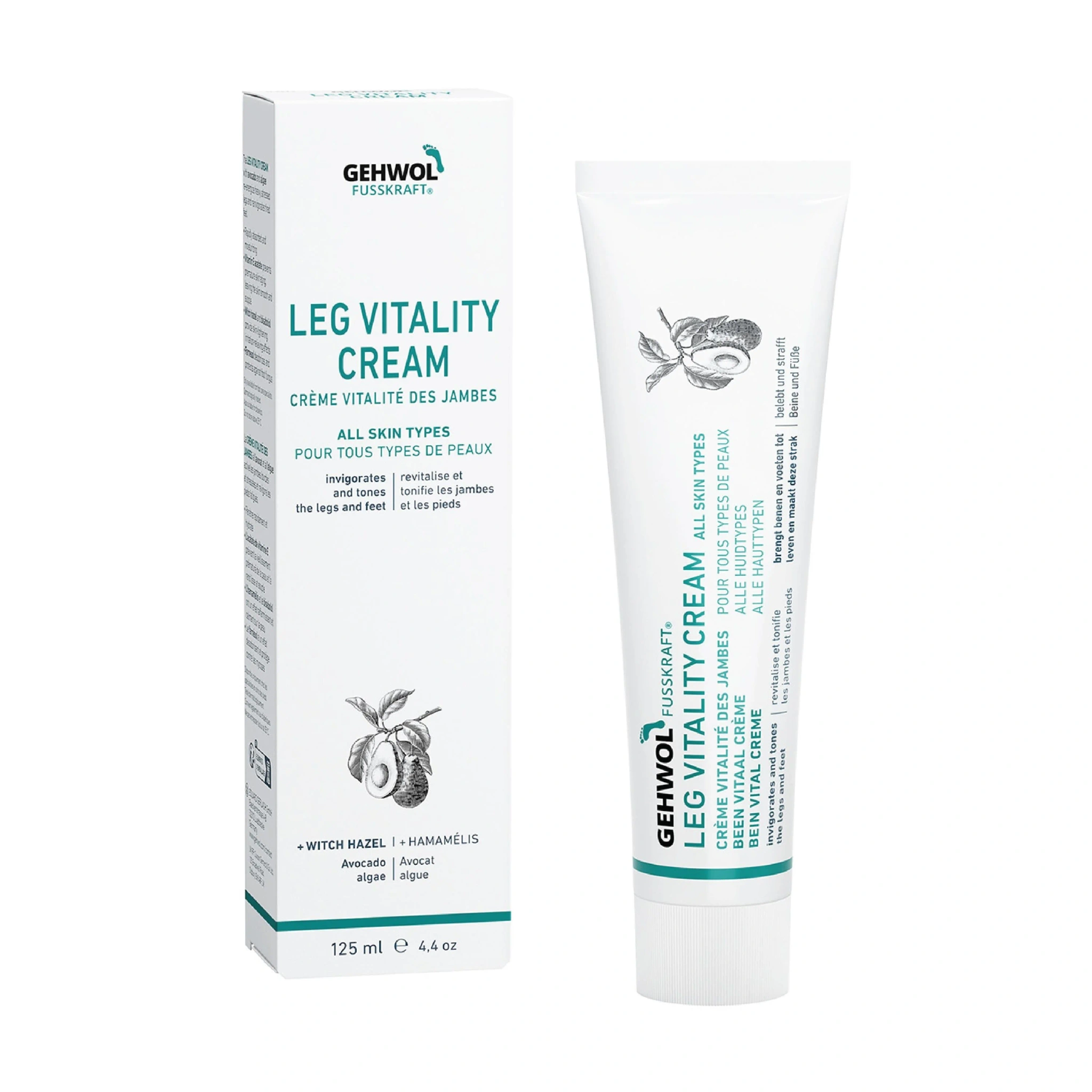 Gehwol Fusskraft Leg Vitality, 125 ml