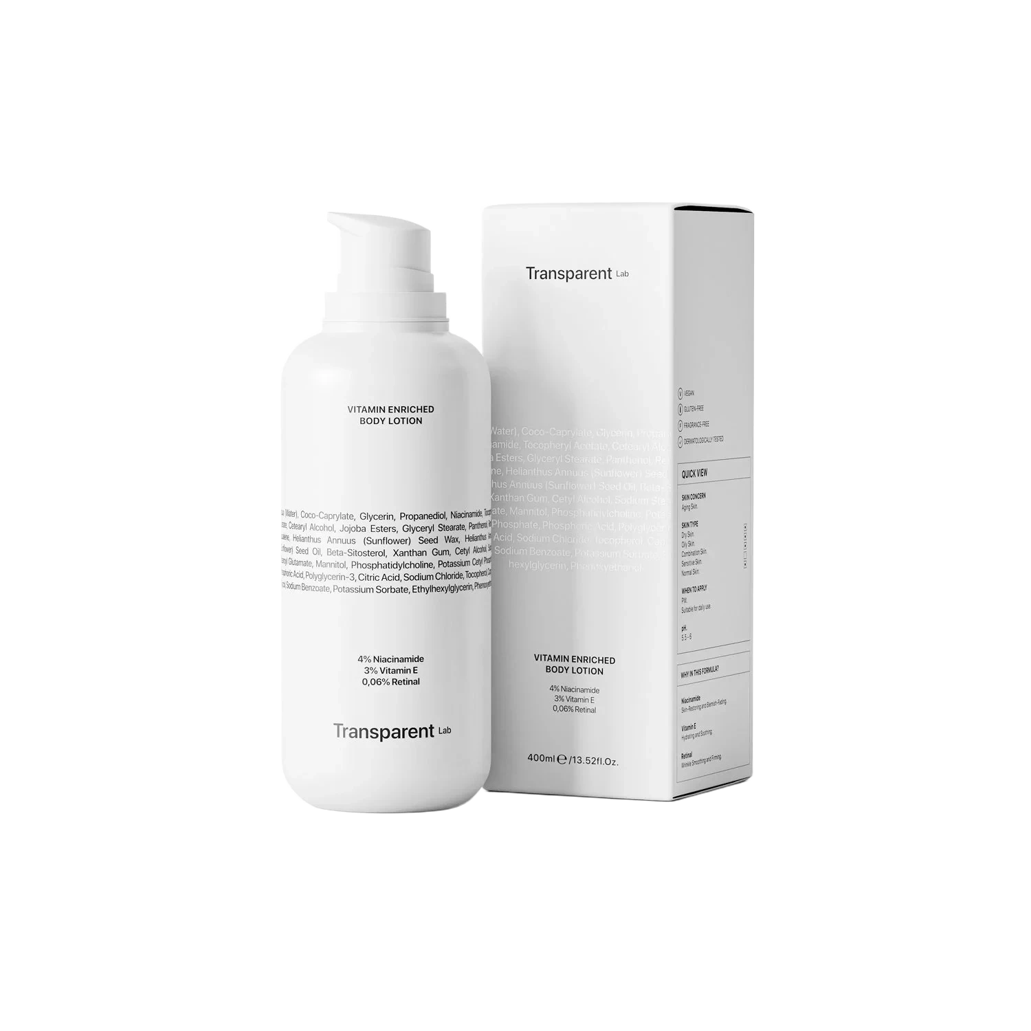Niche Beauty Lab Transparent Lab