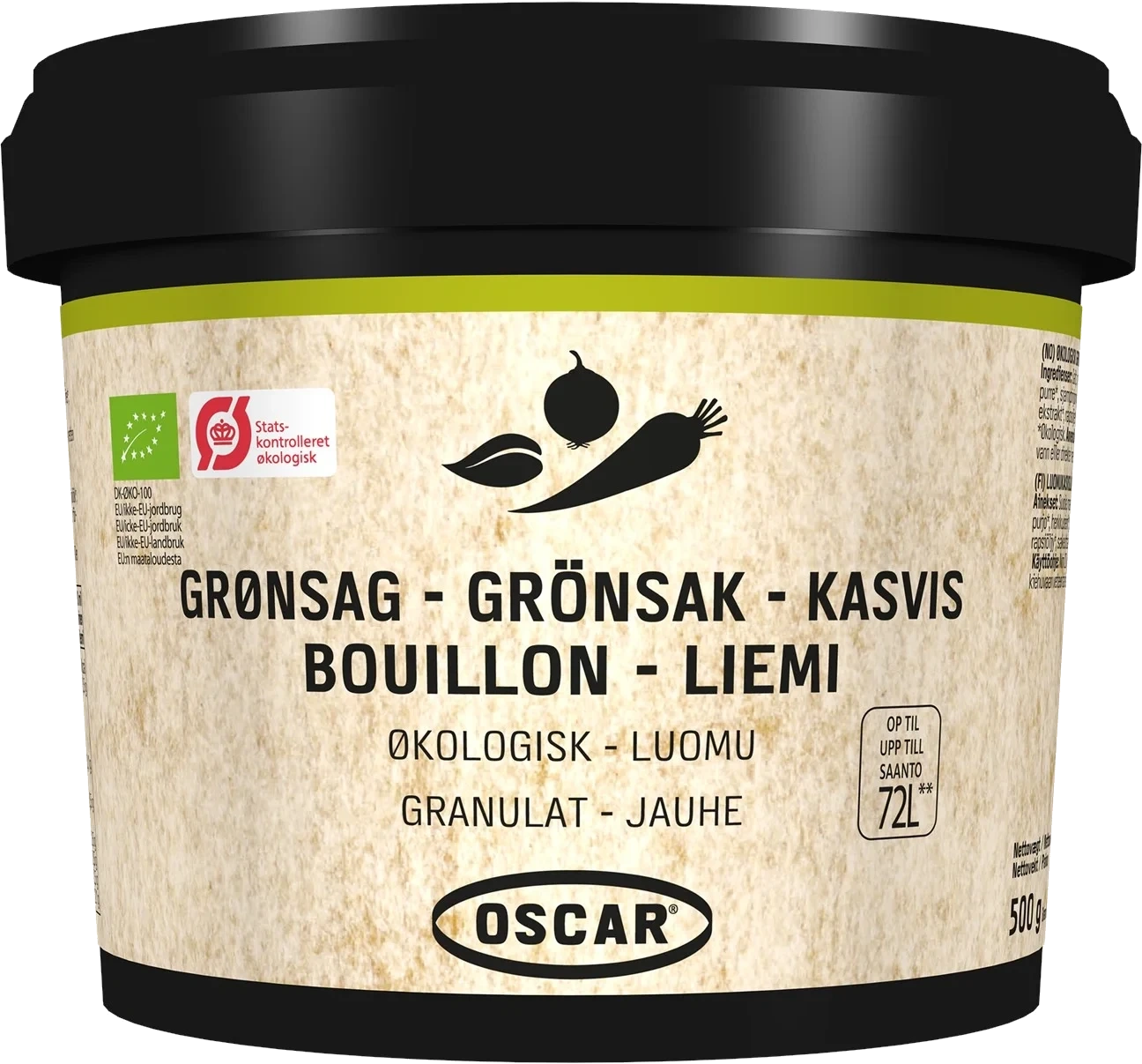 Grönsaksbuljong granulat Ekologisk