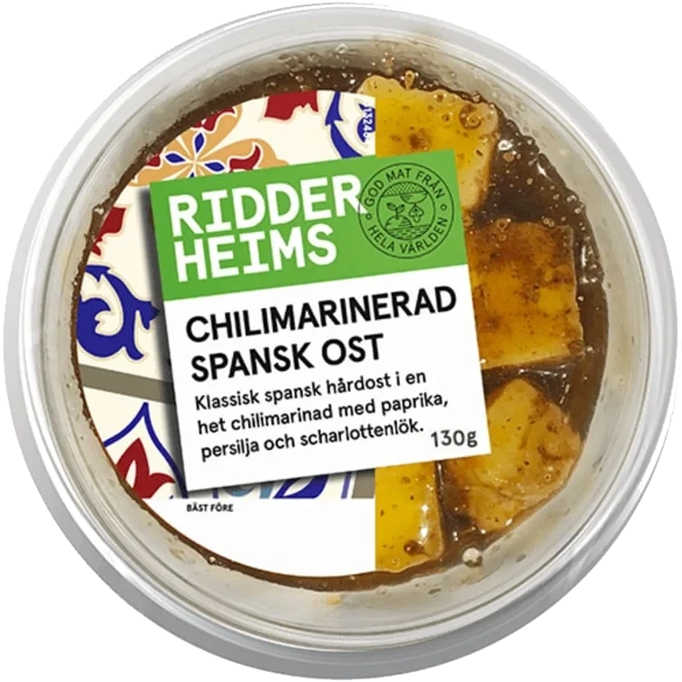 Ost Chilimarinert 130g Ridderheims