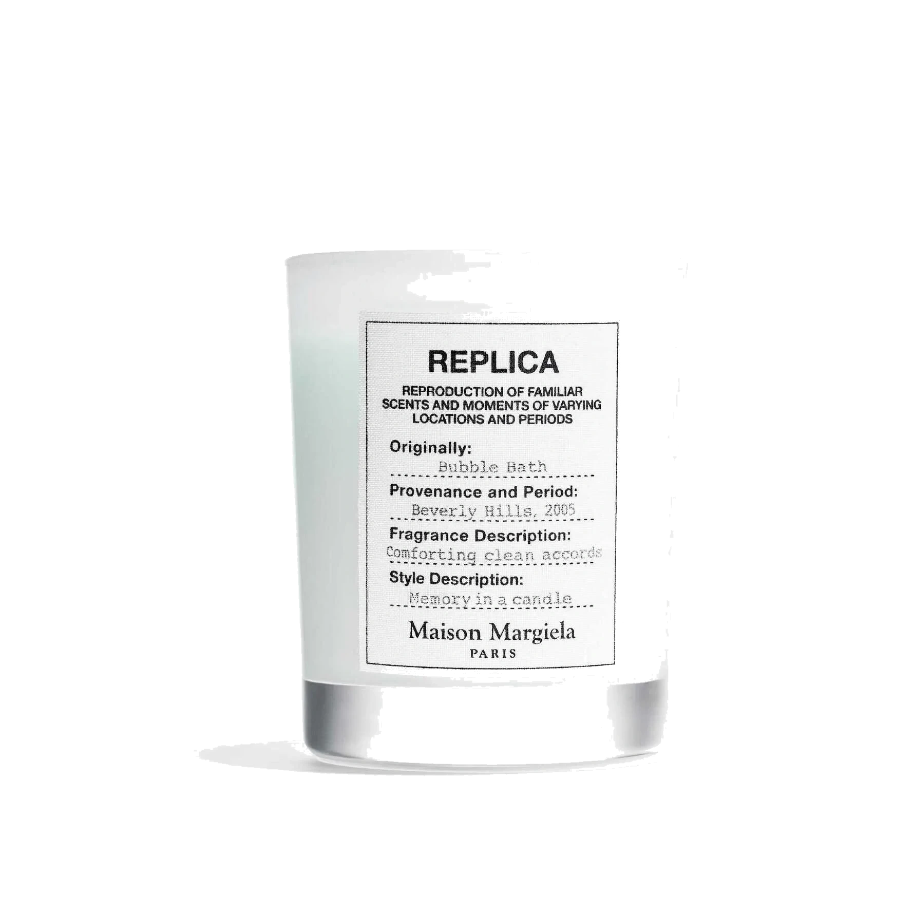 Maison Margiela Replica Bubbles Scented Candle 165 g