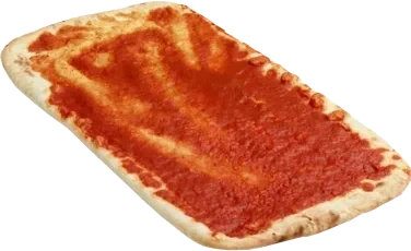 Gastronorm 1/1 stenovnsbakt pizzabunn 12x760g