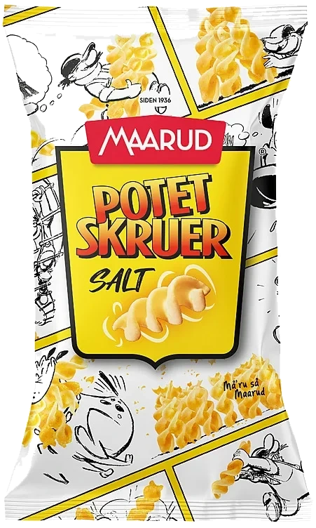 Potetskruer salt 85g