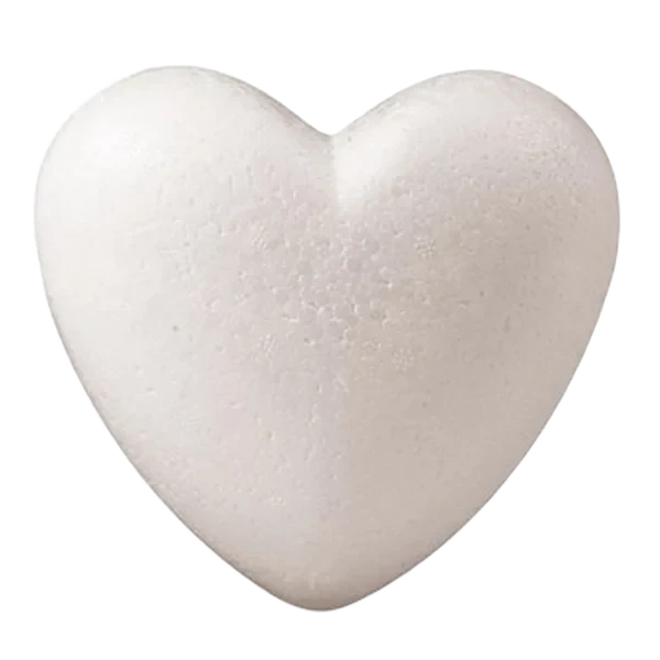 Isoporhjerte Bredde 50mm 25 Stk