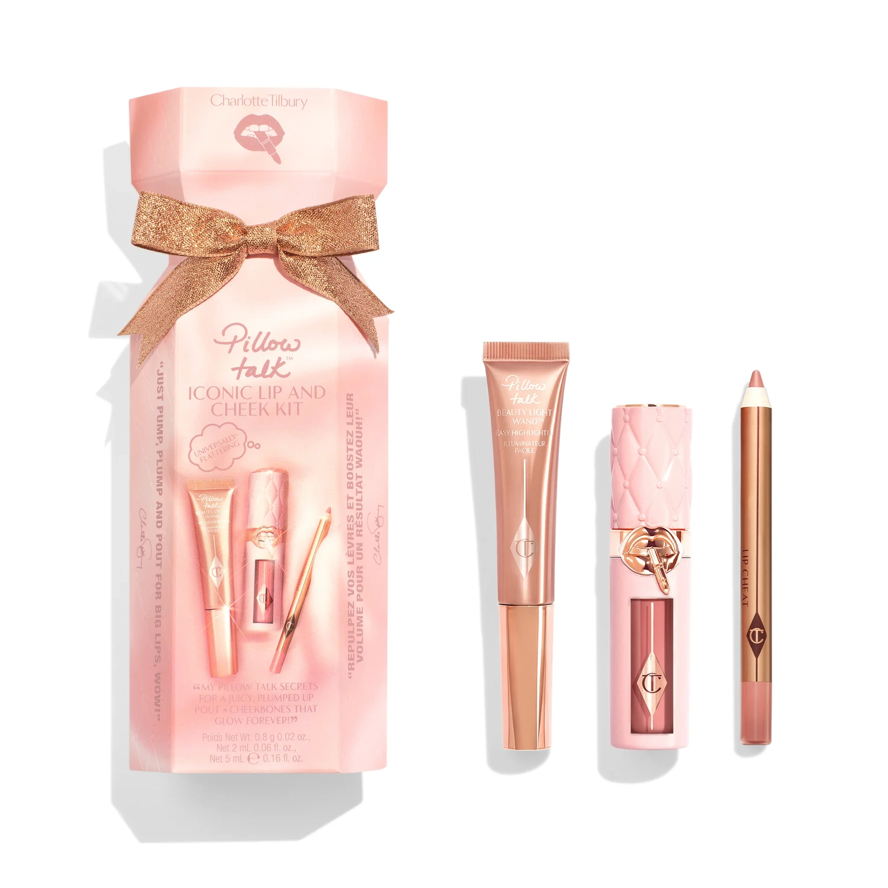 Charlotte Tilbury Pillow Talk Iconic Lip And Cheek Kit