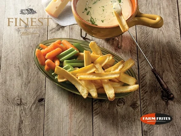 Fries round cut su