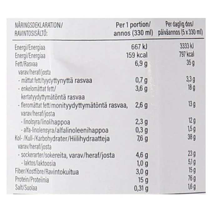 Nutrilett Måltidsersättning Iskaffe Mandel