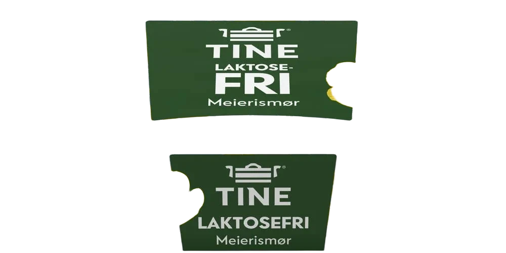 Laktosefritt smør
