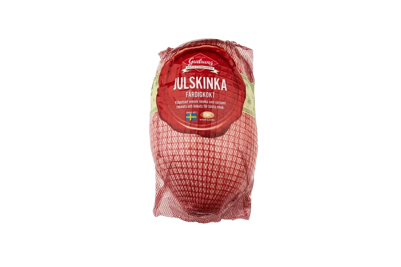 Julskinka kokt utan svål Stor