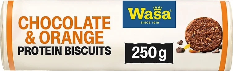 Wasa Proteinkjeks Sjokolade&Appelsin 250g