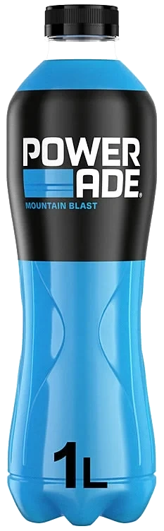 Powerade Mountain Blast 1l flaske