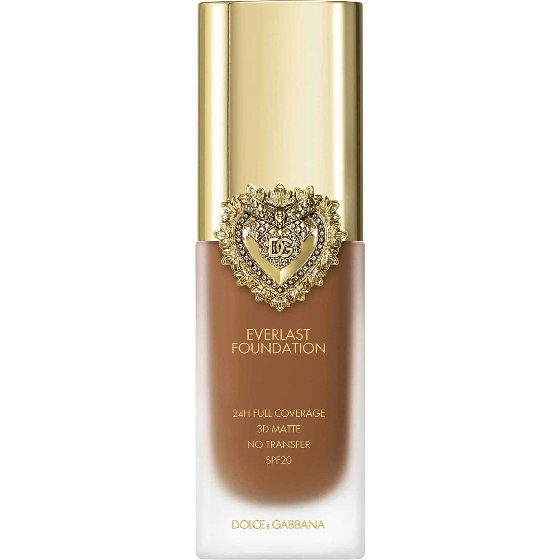 Dolce & Gabbana Everlast Foundation 24H Full Coverage 3D Matte No Transfer SPF20 30N Medium Deep