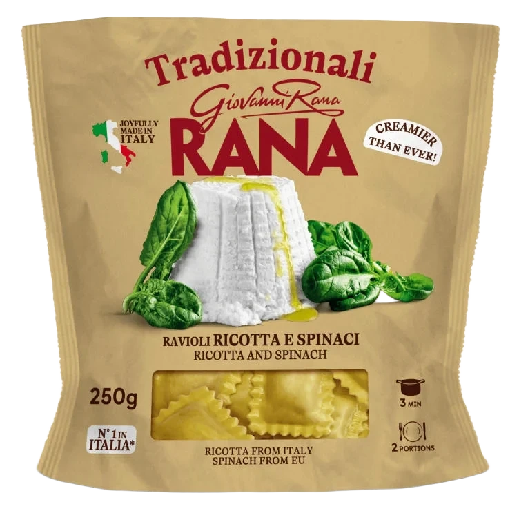 Tortelloni Ricotta&Spinat 250g Rana