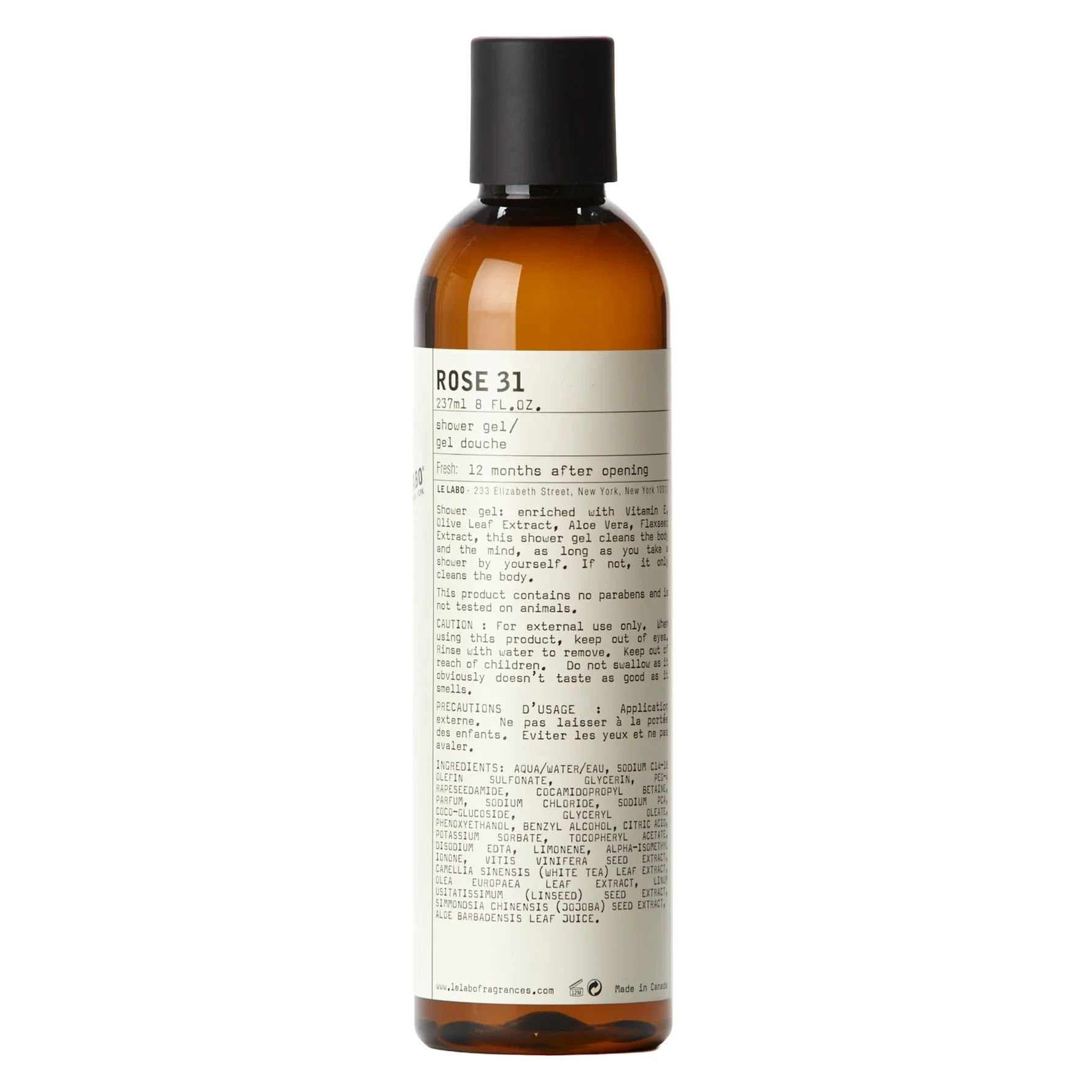 Le Labo Rose 31 Shower Gel 237 ml