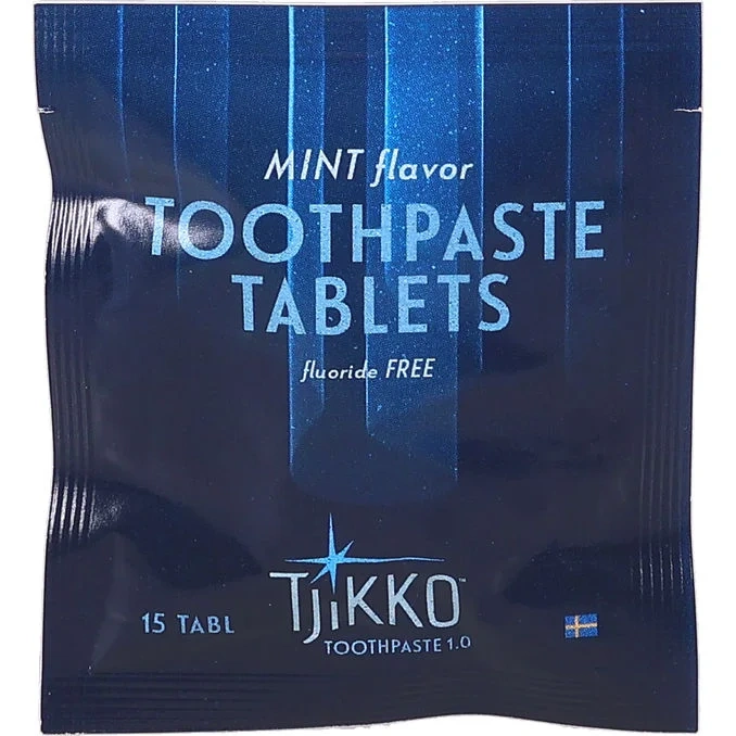 Tandkrämstabletter Utan Fluor Refill