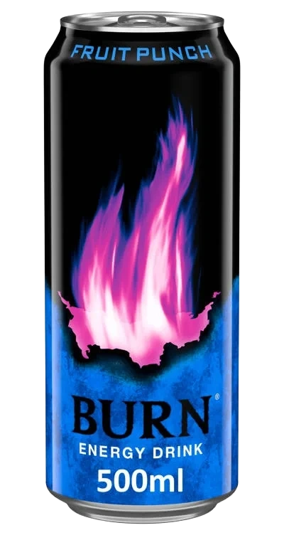 Burn Fruit Punch 0,5l boks