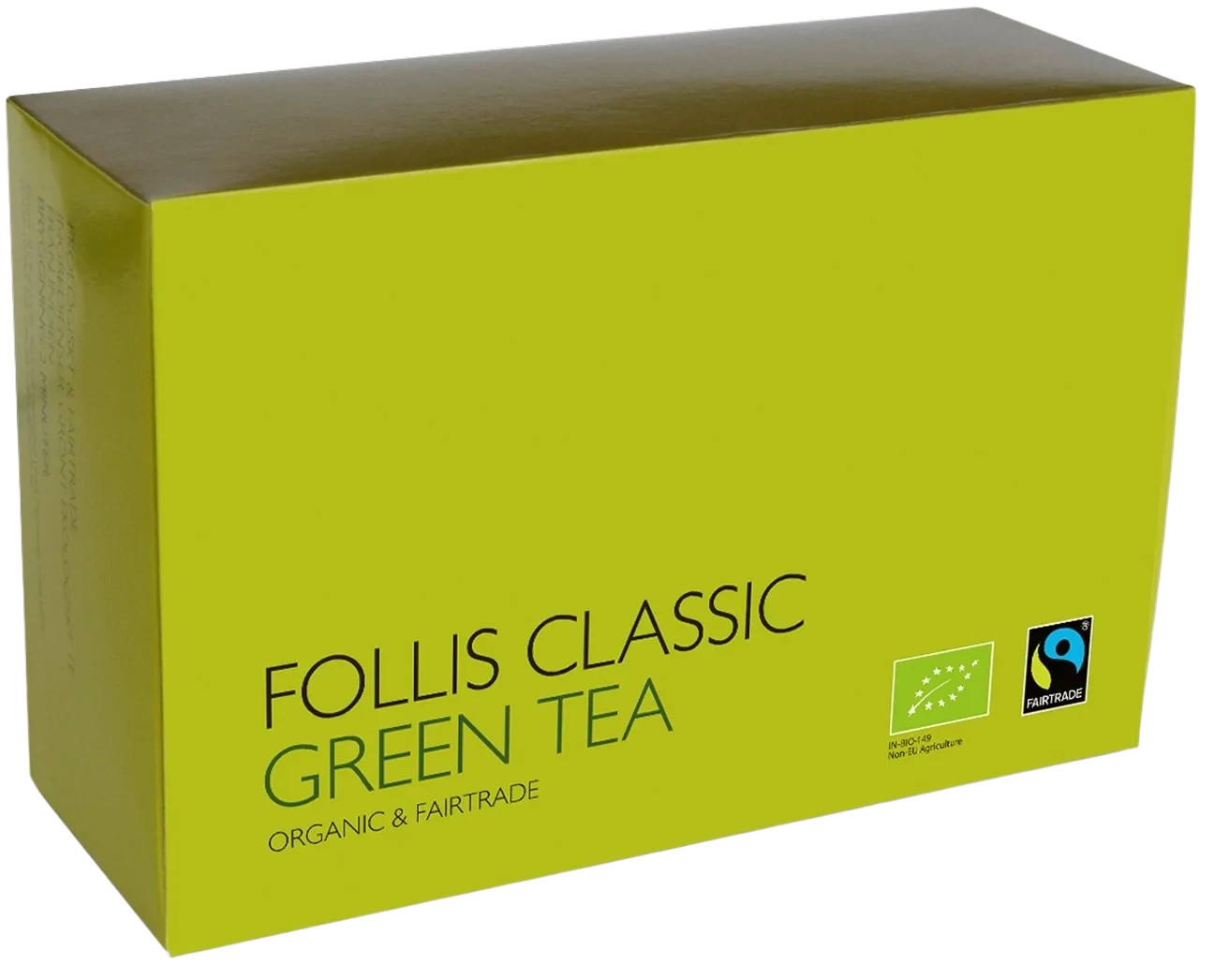 Green Tea, Økologisk & Fairtrade, 100stk, Follis Classic