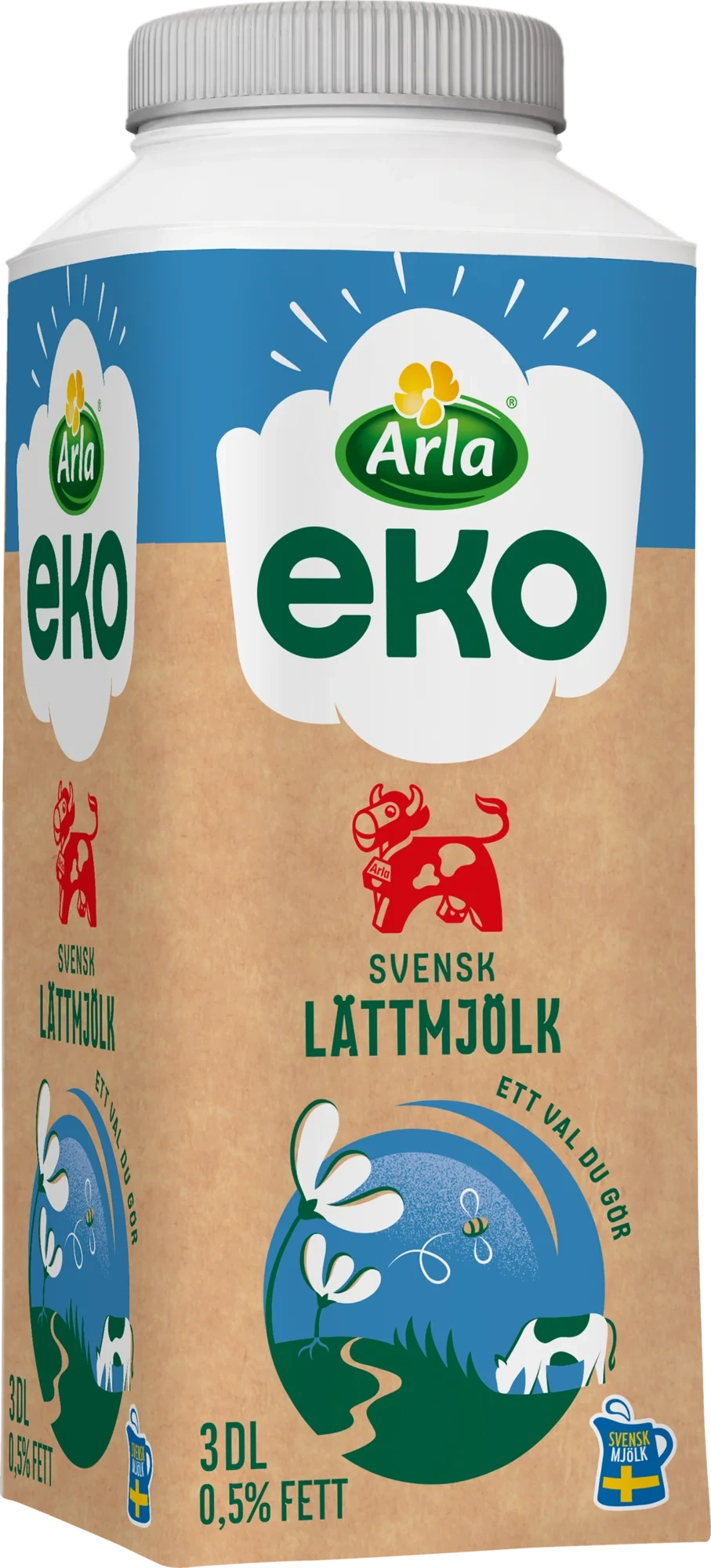Lättmjölk 0.5% port