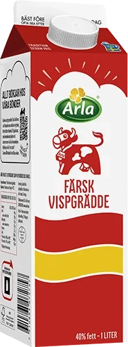 Färsk vispgrädde 40%